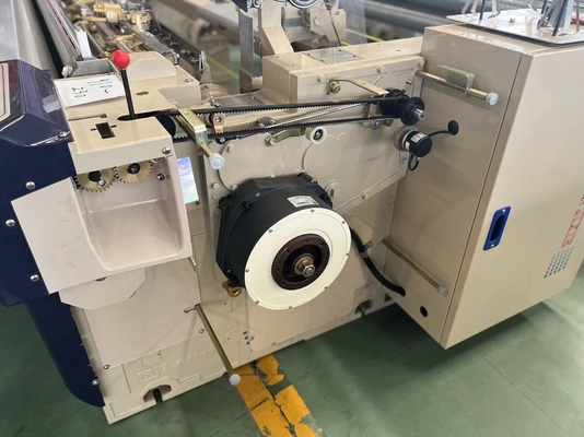 북없는 직기의 공기 제트 기계 3.5 kw 겹빛살형을 짜는 단일 노즐