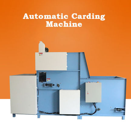 대용량 양털 카딩기 자동 섬유 카딩기